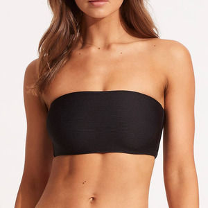 Seafolly | Essentials Bikini Tube Top in Black